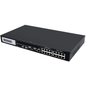 Switch ALLNET MSR Zentrale ALL5000v2 inkl. 16 Sensor Ports & 19 për IP Ndërtesa Automatizimi