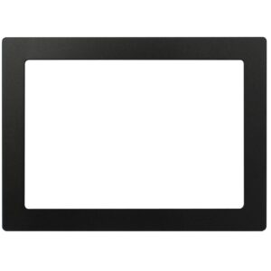 Aksesorë për Rrjet ALLNET Touch Display Tablet 12 Zoll zbh. Blende për Einbaurahmen të zezë të ngushtë