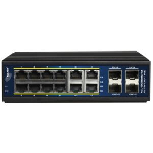 Switch ALLNET 12+4P ALL-SGI8016PM POE+ M industrial