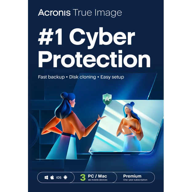 ESD Software Acronis True Image Essentials – 3-Year Subscription / 5 Devices / ESD Download