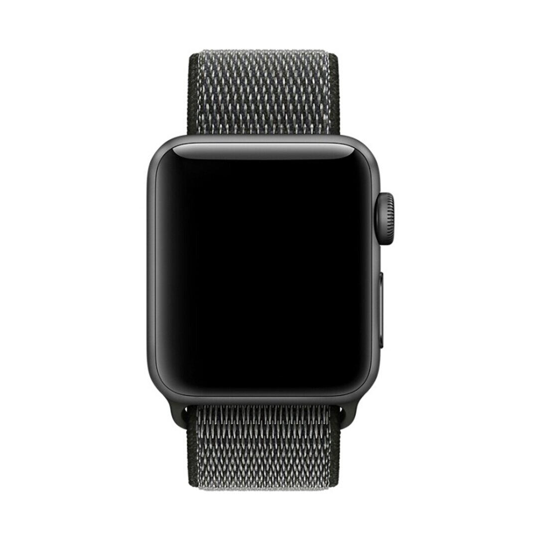 Premium Plus Band for Apple Watch  38/40/41/42mm (Series 10) – Gri / Zezë