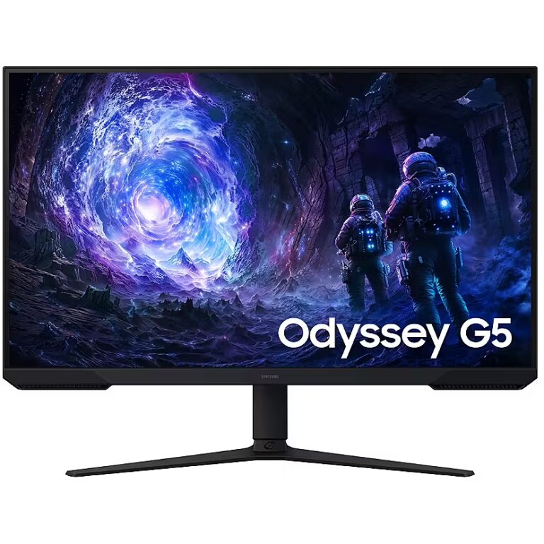 Monitor Gaming Samsung Odyssey G5 LS32FG510EUXEN / 32"/ QHD VA / 180Hz / 1ms / HDMI+DP - Zezë