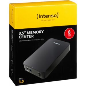 HDD e Jashtme 3.5 8TB Intenso Memory Center USB 3.0 black