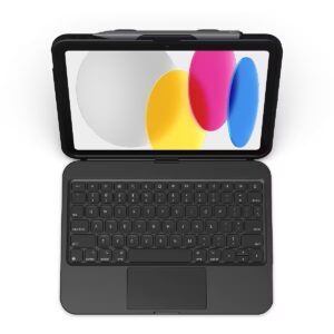 Aksesorë për tablet ZAGG Tough Keys Bluetooth për iPad 10.9" (10.Gen/ A16) / QWERTZ – Zezë