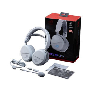 Kufje Gaming ASUS ROG Pelta Wired & Wireless – Bardhë 8