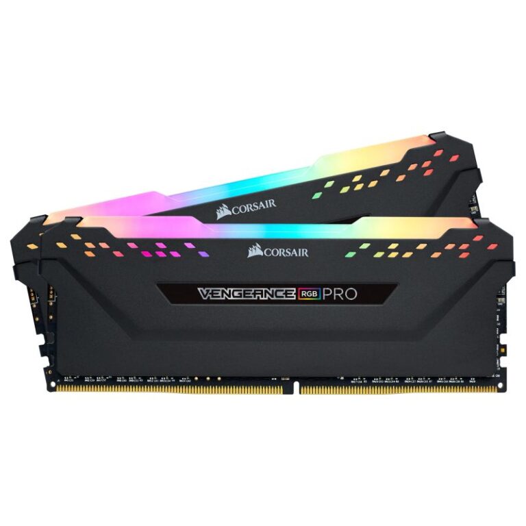 RAM Memorie DDR4 CORSAIR VENGEANCE RGB / 16GB KIT (2 x 8GB) / PC 2666 CL16 - Zezë