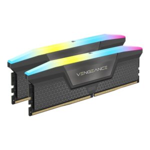RAM Memorie DDR5 Corsair VENGEANCE RGB 64GB(2×32GB) PC 6000MHz CL28