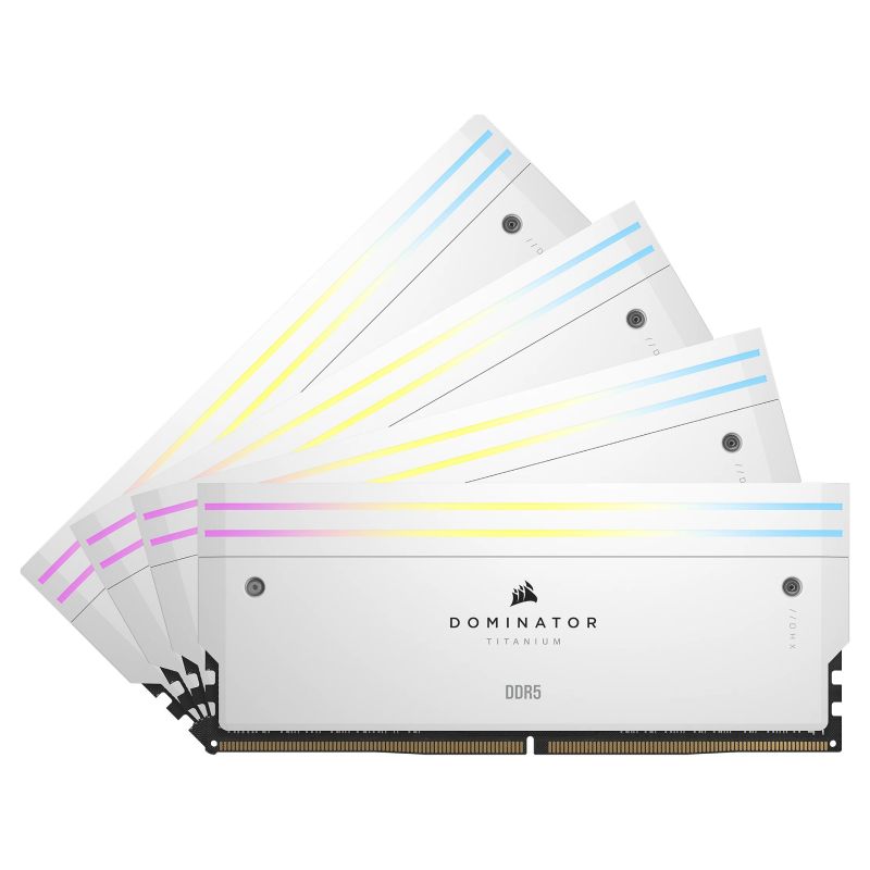 RAM Memorie DDR5 Corsair 64GB / PC6000 / CL36 / (4×16GB) / DOMIN. T RGB - Bardhë