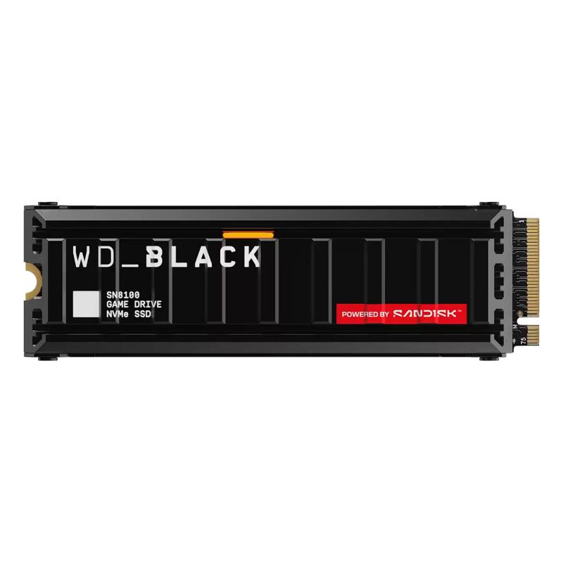 SSD e Brendshme Western Digital M.2 / 8TB / WD Black SN8100 / NVMe / With Heatsink