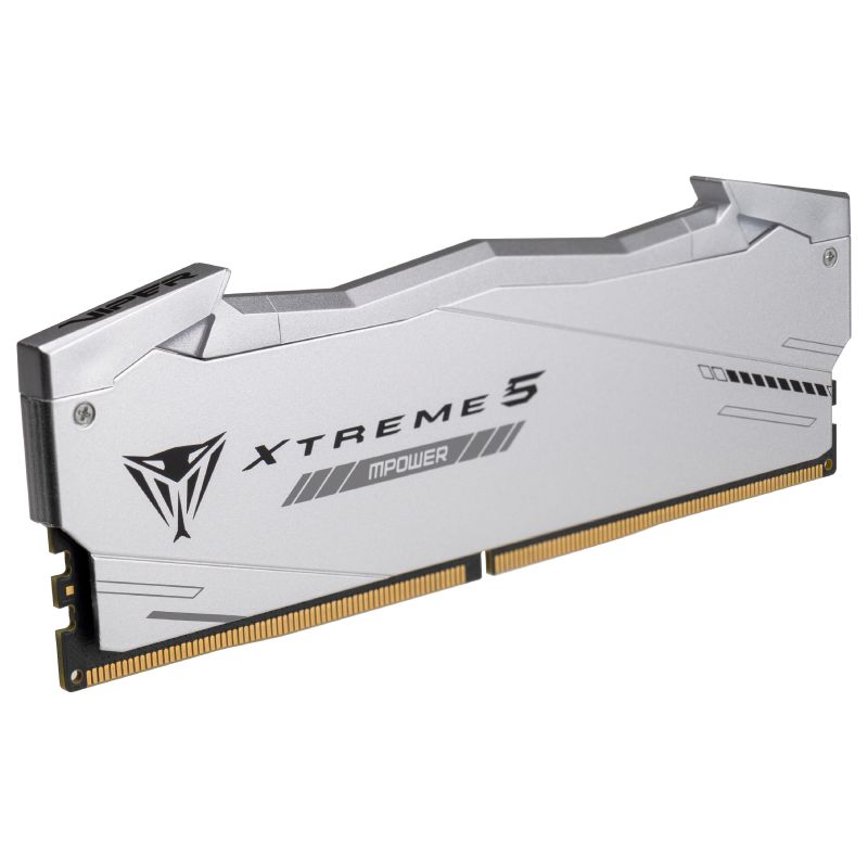 RAM Memorie DDR5 Patriot 32GB / (2×16) / PC6400 / Viper XTREME 5 / Mpower / RGB - Argjend - Figura 2