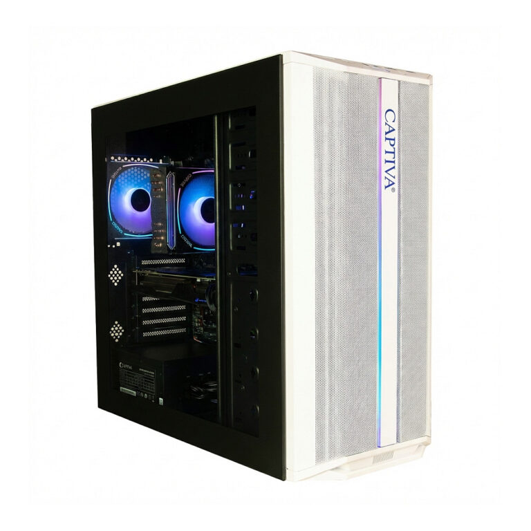 Kompjuter Gaming Captiva Advanced R98-608 / Ryzen 7 5700X / 32GB RAM / 1TB SSD / RTX 5060 - Bardhë