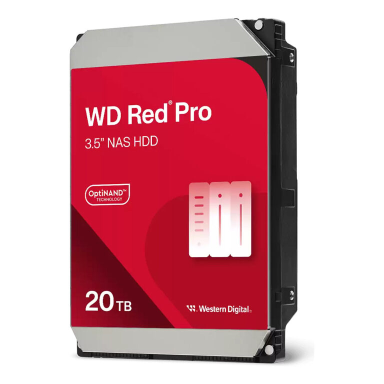 HDD të Brendshëm WD Red Pro WD202KFGX 3.5″/ 20TB / 7200RPM / 512MB
