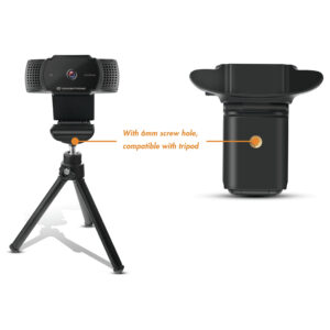 Webcam Conceptronic AMDIS02B / USB-A 2.0 / 2K Super HD – Zezë 7