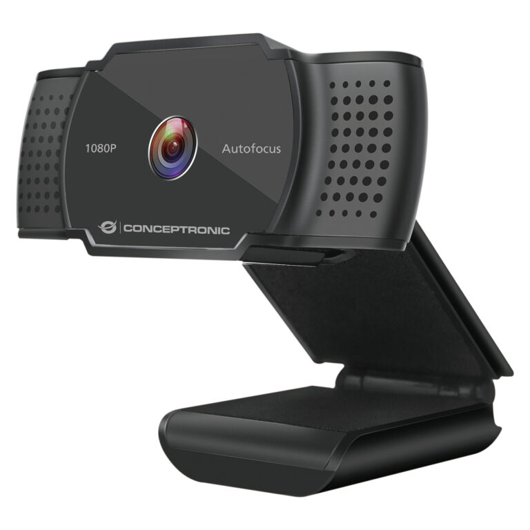 Webcam Conceptronic AMDIS06B / USB-A 2.0 / Full HD / 30fps / 72° / Built-in Microphone - Zezë