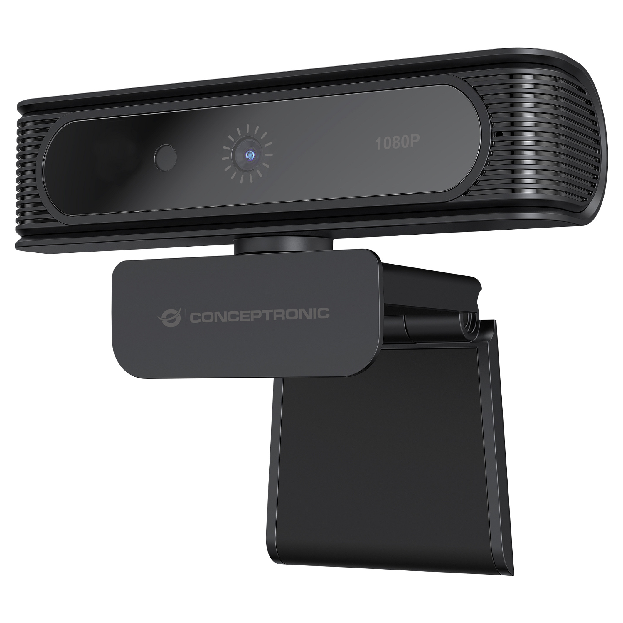 Webcam Conceptronic AMDIS09B / USB 2.0 / 80° Full HD / 30FPS / Built-in Microphone - Zezë
