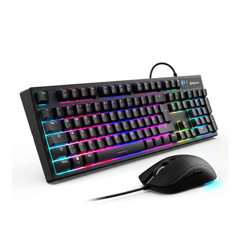 Combo (Tastierë & Maus) Sharkoon SKILLER SGB15 / German Layout - Zezë