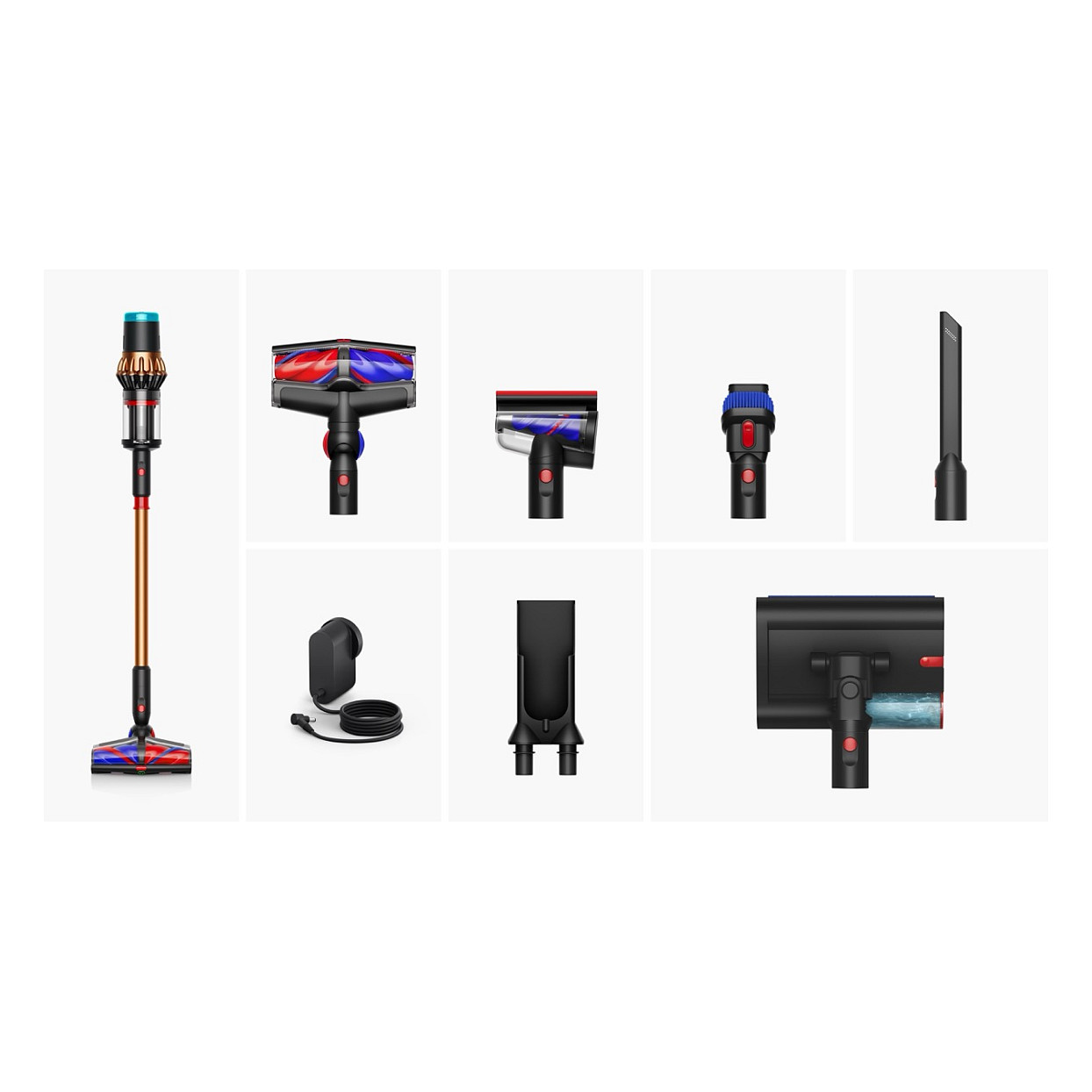 Fshesë me vakum Dyson V16 Piston Animal Submarine Steel Vacuum Cleaner 900W - Matte Black/Copper - Figura 2