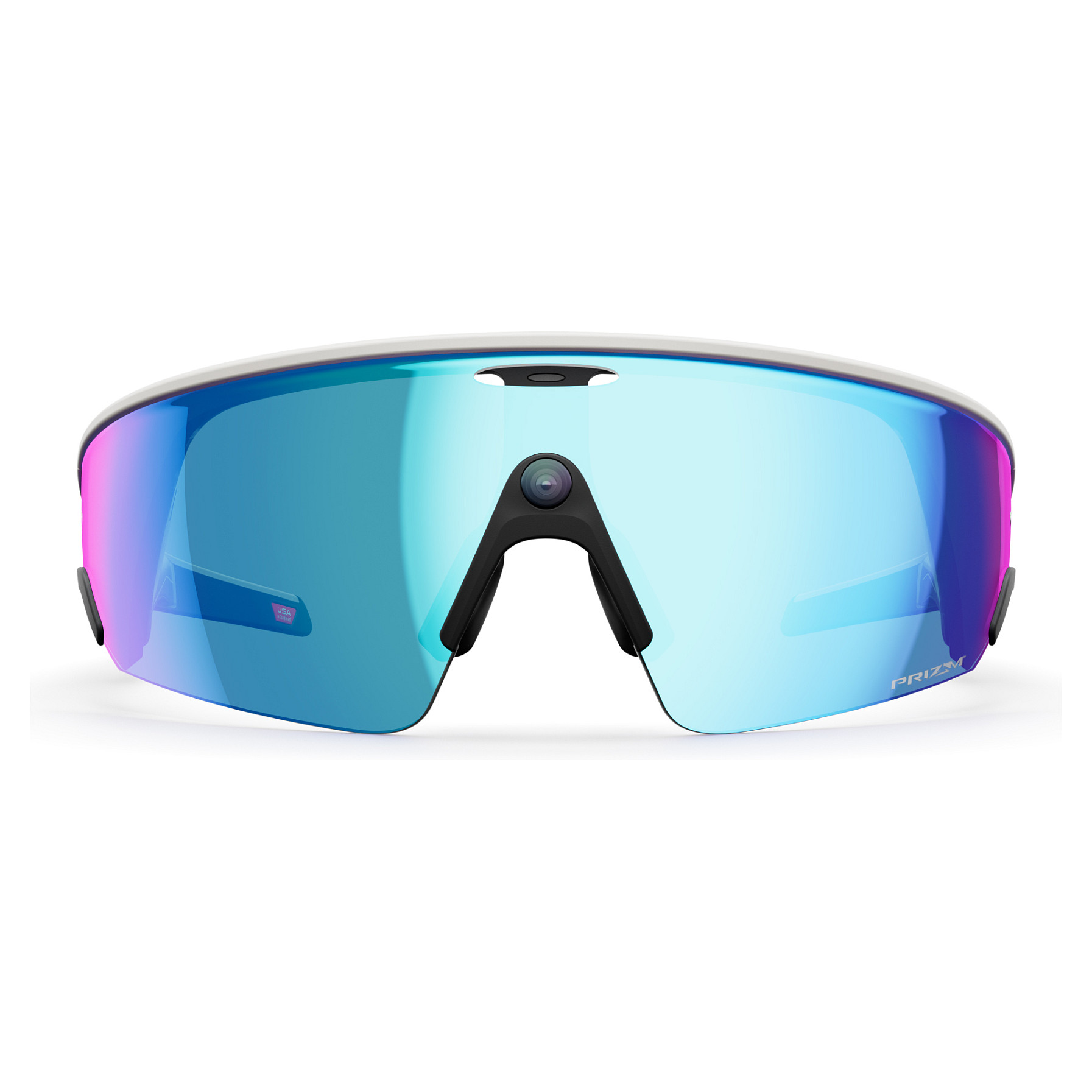 Syze Virtuale META Oakley Vanguard / Meta AI / Prizm Sapphire AI Glass - Bardhë/Blu - Figura 2
