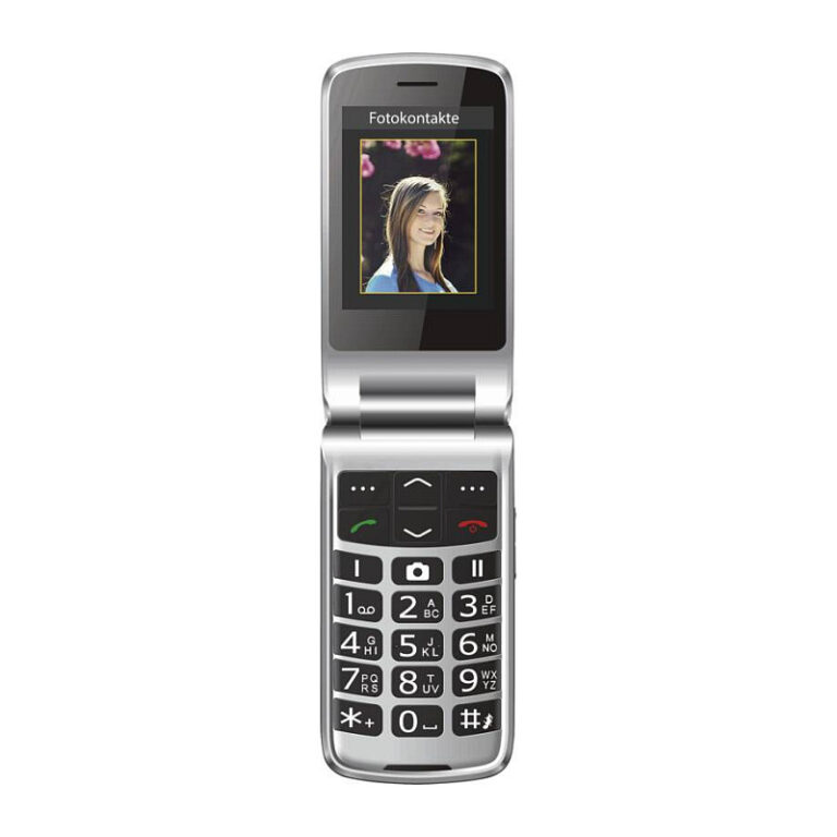 Telefon i thjeshtë Bea-fon SL645 2G – Zezë / Argjend