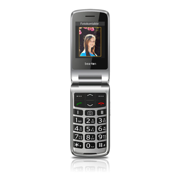Telefon i thjeshtë Bea-fon SL645plus / 2026 – Zezë / Argjend