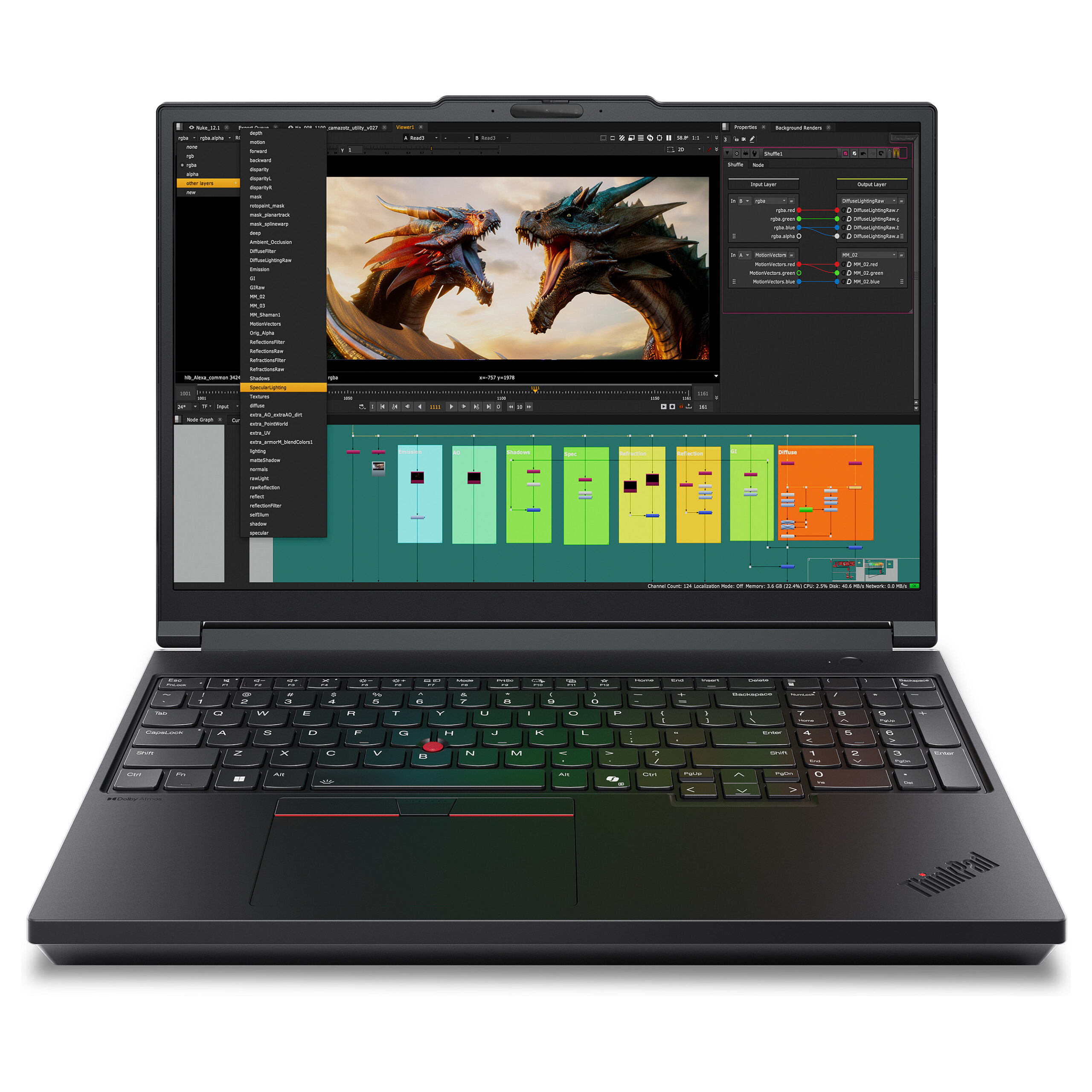 Laptop Gaming Lenovo ThinkPad T16g G3 / Ultra 7 255HX / 64GB DDR5 / 1TB / 16" WUXGA IPS AG 60Hz / RTX 5080 16GB - Zezë