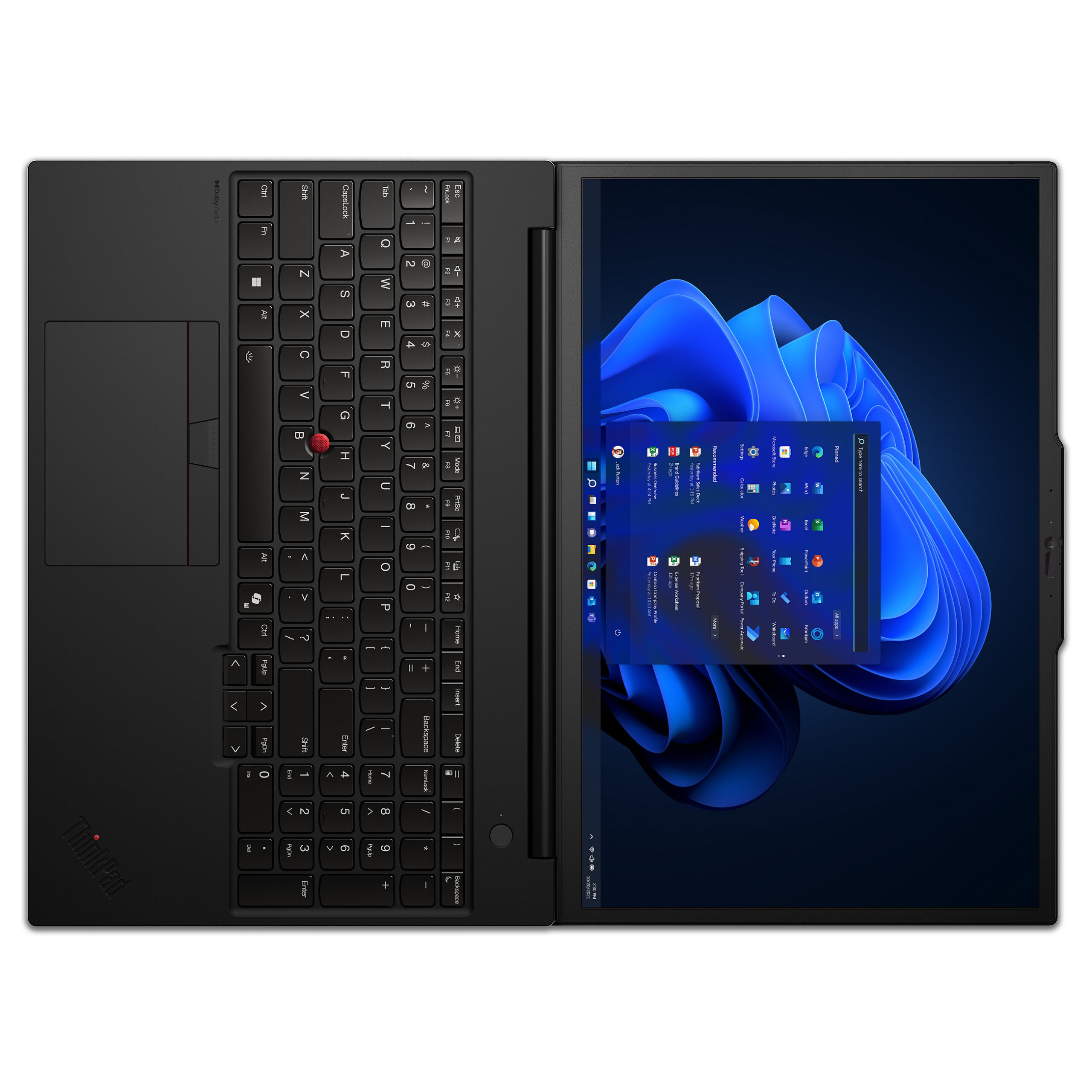 Laptop Lenovo ThinkPad P16S G3 / Ultra 7-155H / 32GB DDR5 / 1TB / 16" WUXGA IPS 60Hz / RTX 500 Ada 4GB - Zezë - Figura 3