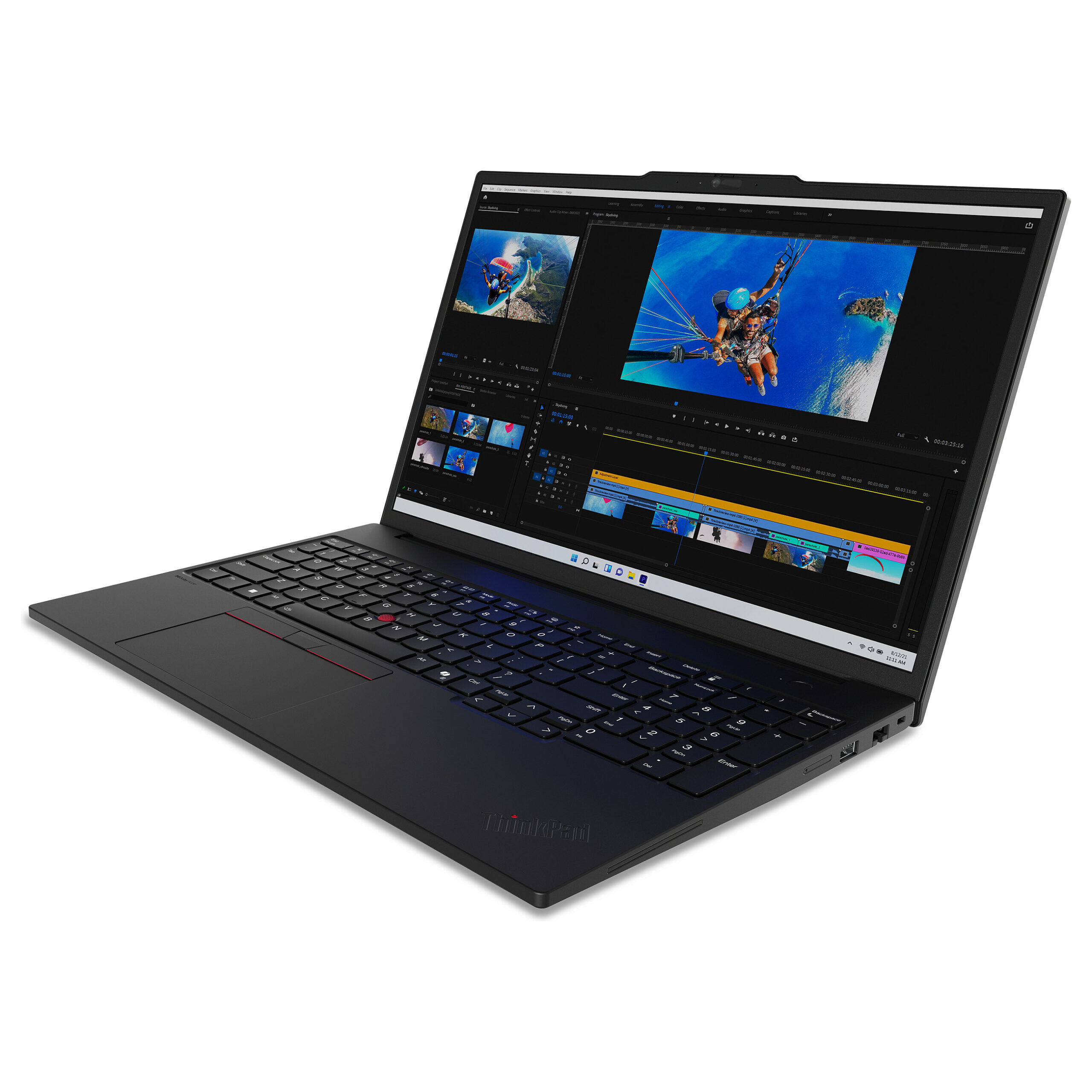 Laptop Lenovo ThinkPad P16S G3 / Ultra 7-155H / 32GB DDR5 / 1TB / 16" WUXGA IPS 60Hz / RTX 500 Ada 4GB - Zezë - Figura 5