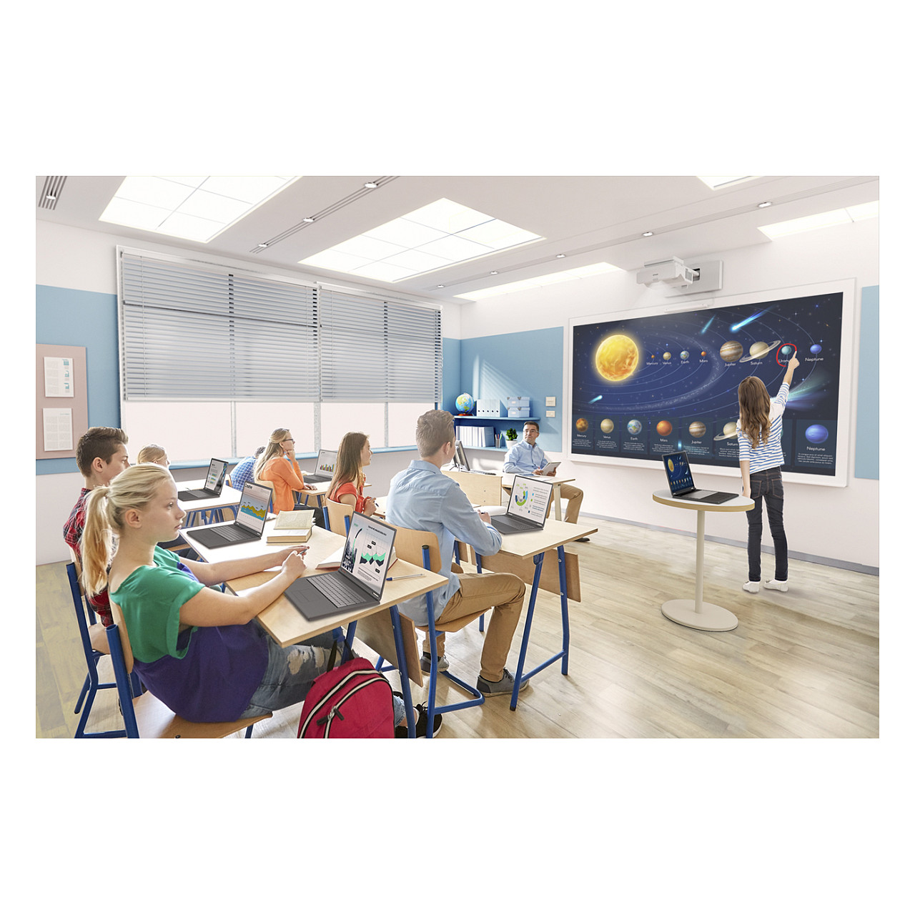 Projektor EPSON EB-760Wi - Bardhë - Figura 3