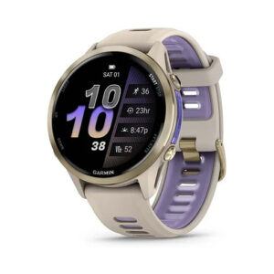 Orë e mençur Garmin Forerunner 970 Android Titanium 47mm – Gri / Soft Gold