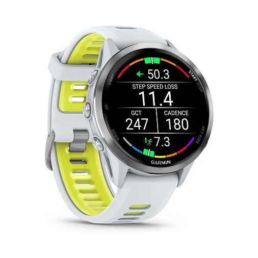 Orë e mençur Garmin Forerunner 970 Android Titanium / 47mm - Bardhë/Verdhë - Figura 3
