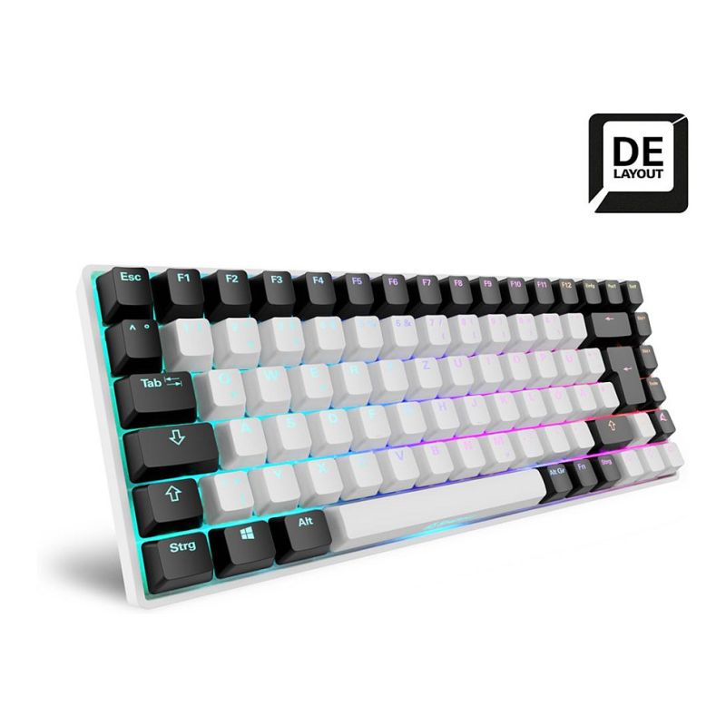 Tastierë Gaming Sharkoon SKILLER SGK50 S3 Gateron Red switches / Wired / QWERTZ / German Language - Figura 2