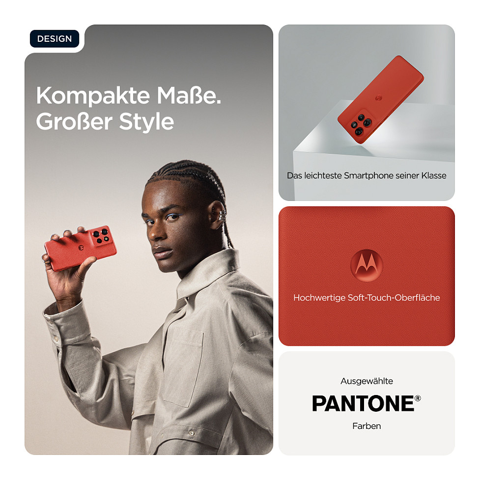 Telefon Motorola Edge Neo 60 5G / 12GB / 256GB – Kuqe - Figura 5