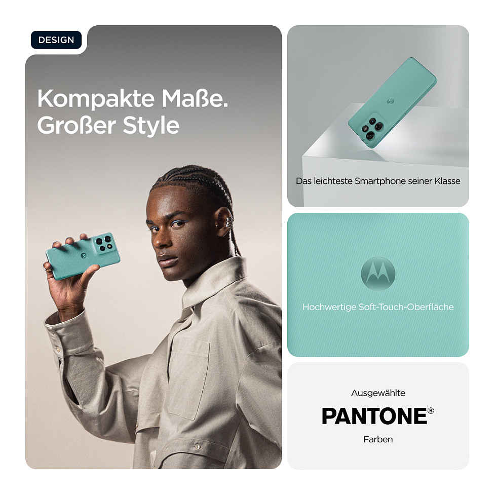 Telefon Motorola Edge 60 Neo / 12GB / 256GB - Gjelbër - Figura 5