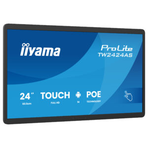 Monitor iiyama TW2424AS-B3P / 23.8" / Full HD IPS Multi Touch / 14ms / USB-C - Zezë