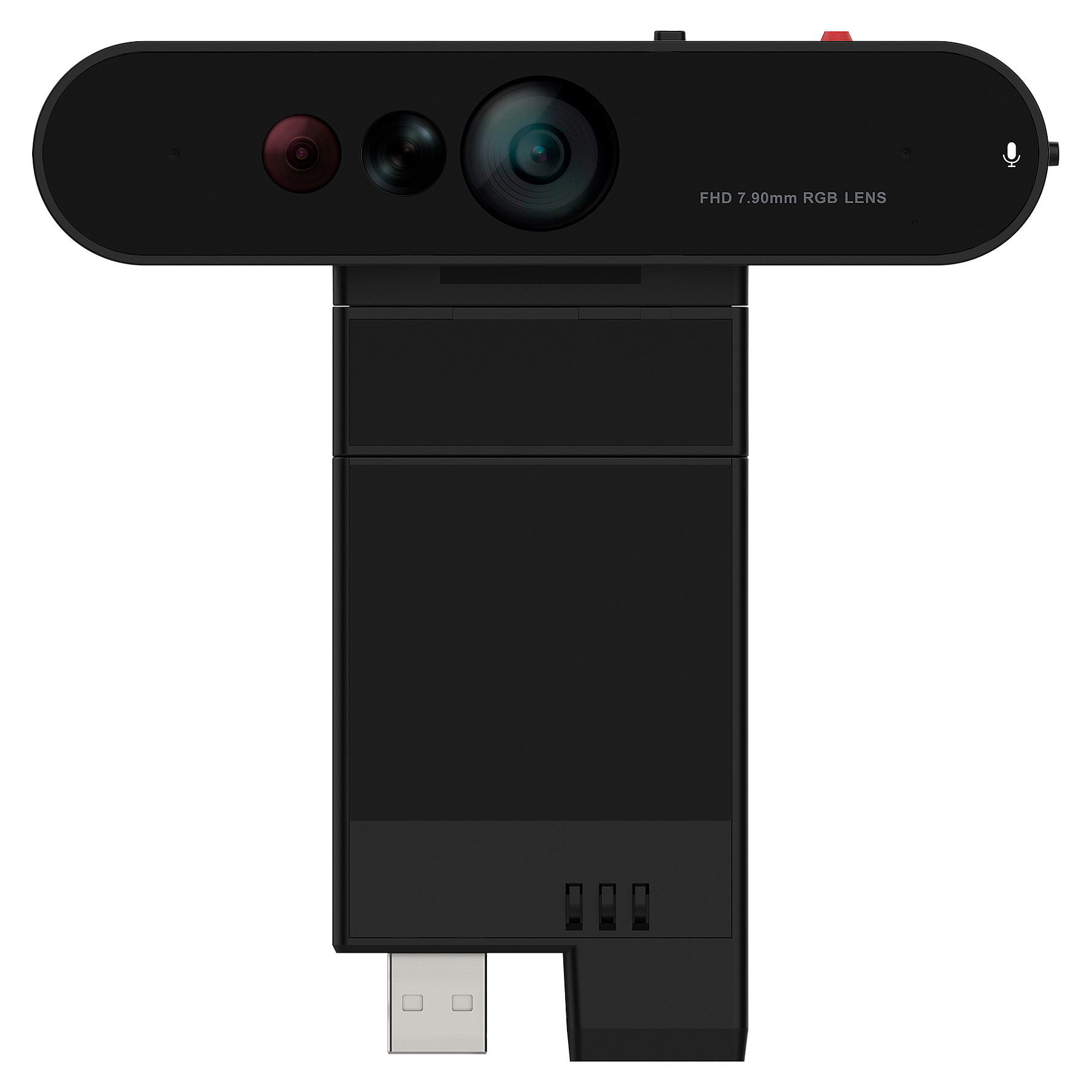 Webcam Lenovo ThinkVision MC60 / for Monitor / Short Stack P24h‑30 / P24q‑30 / T34w‑30 / P49w‑30 – Zezë - Figura 2