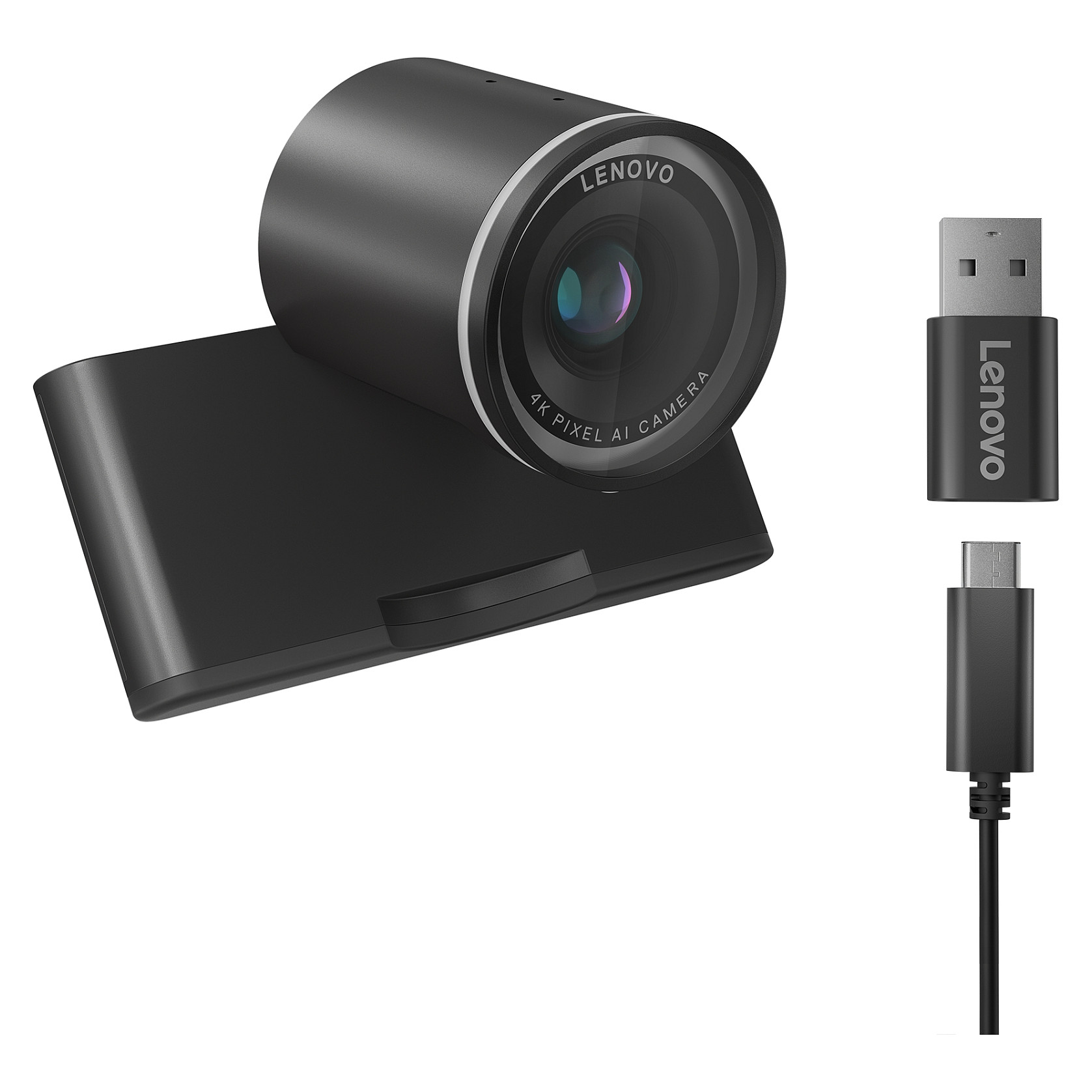 Webcam Lenovo 4K Pro / Adjustable FOV 90/78/65 / HDR / AI Framing – Zezë - Figura 2