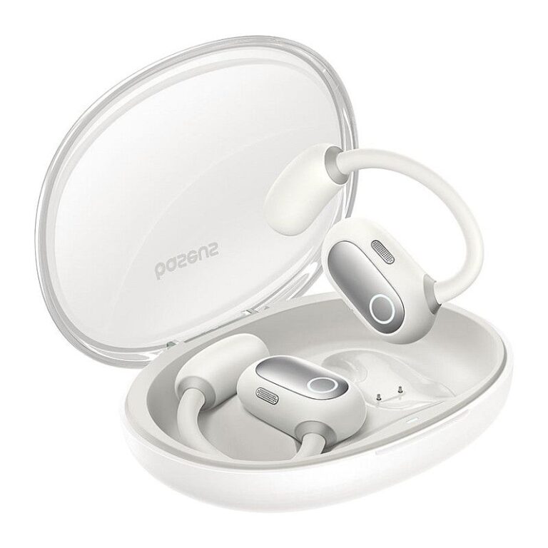 Kufje pa Kabllo Baseus Eli Sport 1 Open-Ear TWS – Bardhë