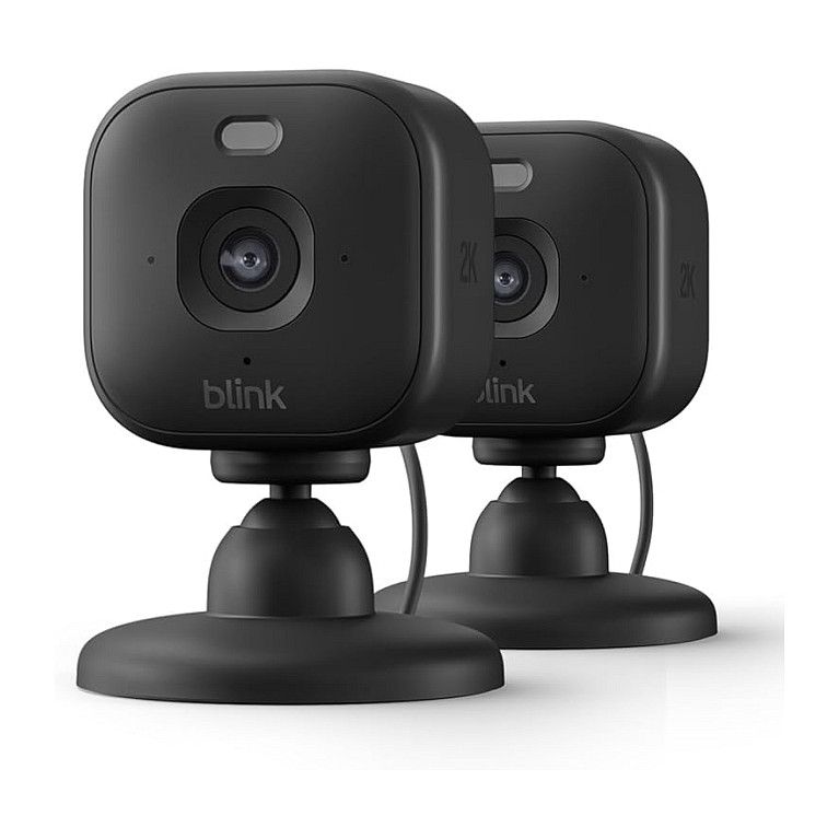 Kamera Sigurie Blink Mini 2K 3rd Gen / 2 copë - Zezë