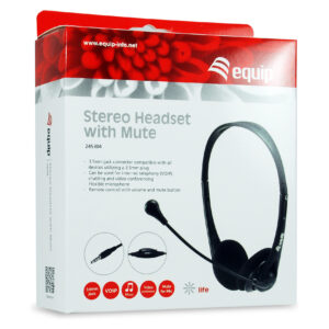 Kufje me kabllo Equip Stereo Headset with Microphone / 1.80m – Zezë 8