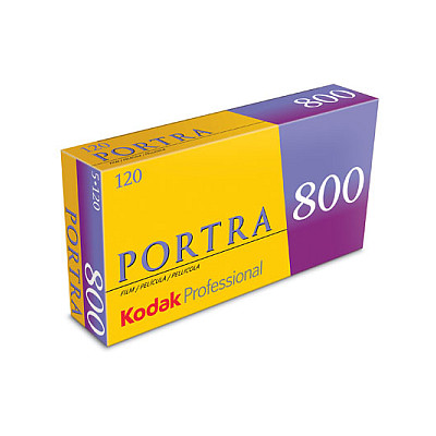 Film Fotografik Kodak Portra 800 120 / 1x5