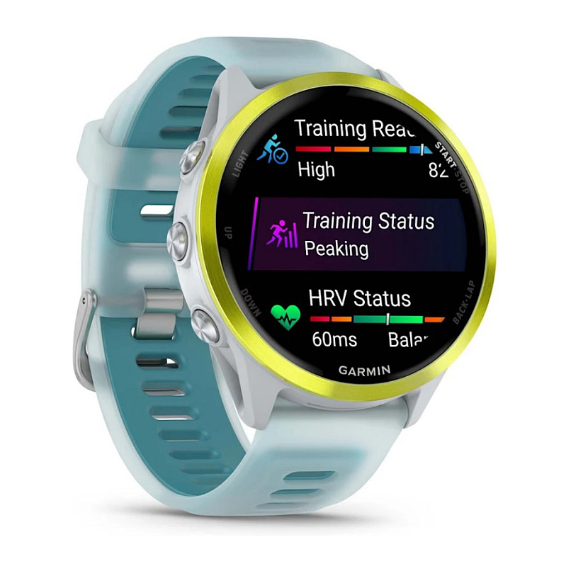 Orë e mençur sportive Garmin Forerunner 570 me kornizë alumini 47mm / 1.4" -Bardhë/Verdhë/Blu - Figura 3
