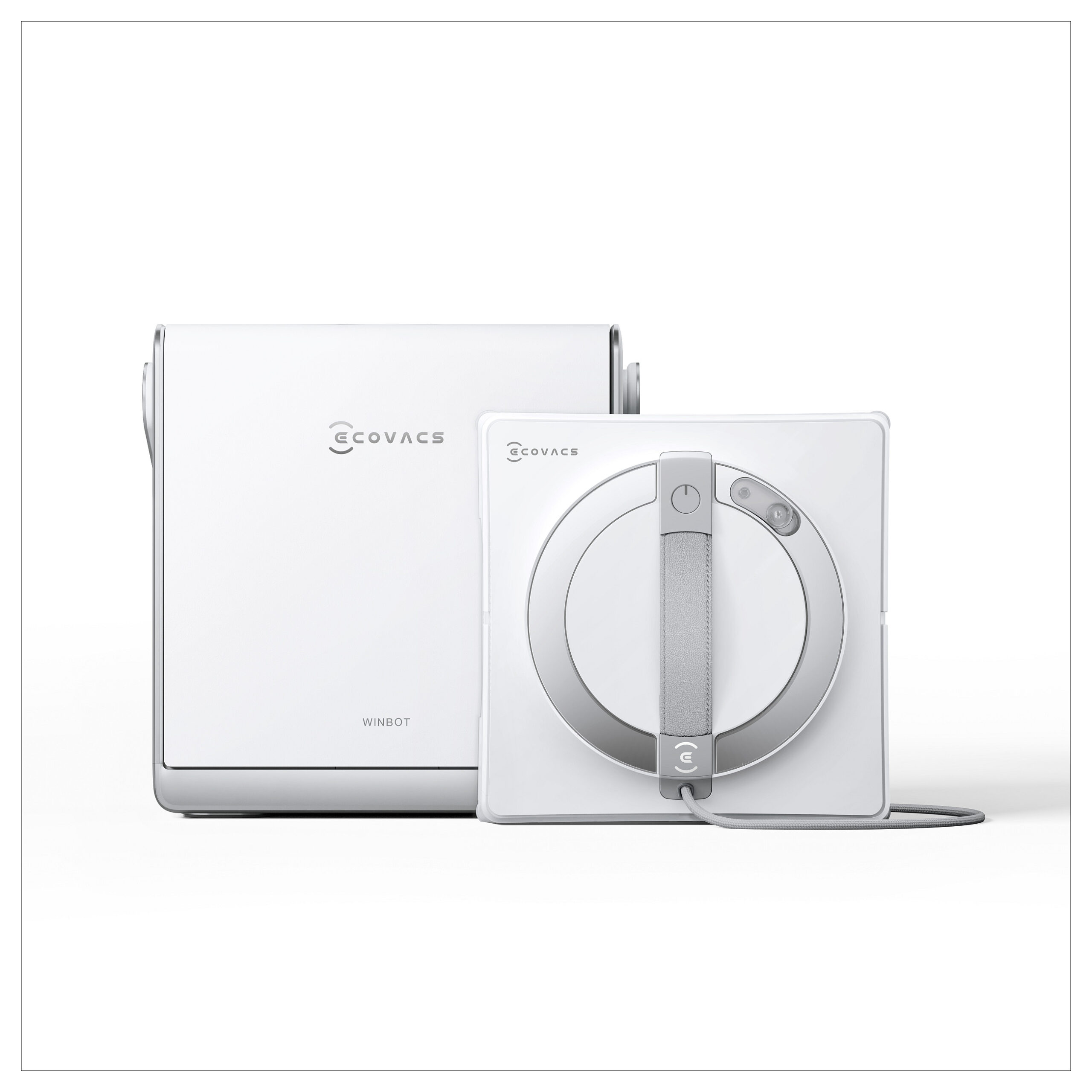 Fshesë robotike për pastrimin e dritareve Ecovacs Winbot W2 PRO OMNI - Bardhë