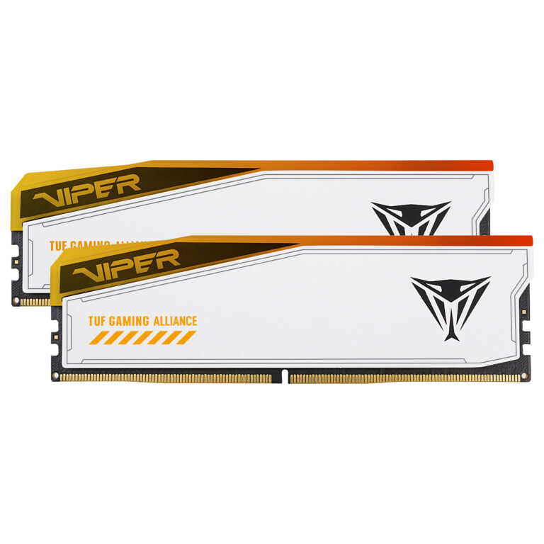 RAM Memorie DDR5 Patriot Viper Gaming 48GB (2x24) / PC6000 / CL36 / RGB / Dual Channel / Gaming - Bardhë