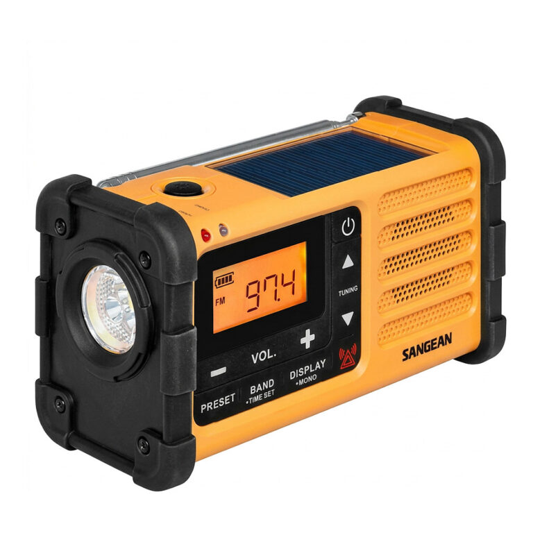 Radio Emergjence Sangean MMR‑88 / USB‑C – Verdhë