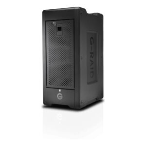 HDD të Jashtme SanDisk Professional G‑RAID Shuttle 8 / 160TB / Thunderbolt 3 + USB‑C / 3.5″ / 8‑Bay - Zezë