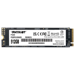 SSD të Brendshme Patriot P320 / M.2 / PCIe 3.0 / 512GB
