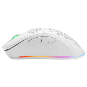 Maus Gaming Deltaco / USB / RGB – Bardhë 8