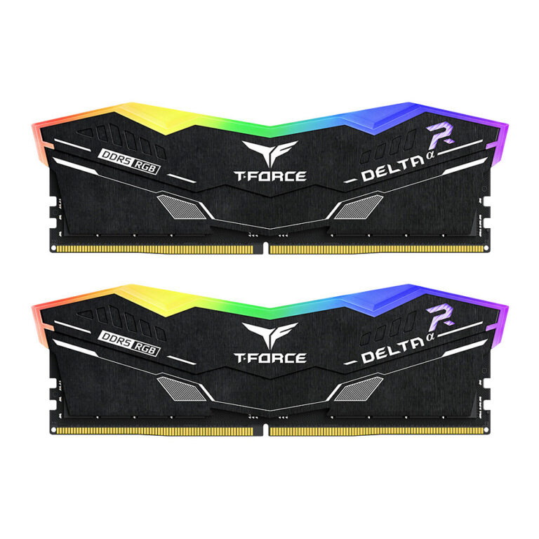 RAM Memorie DDR5 Team Group Team D5 Delta RGB black EXPO K2 / 32GB(2x16GB) 6000MHz C30