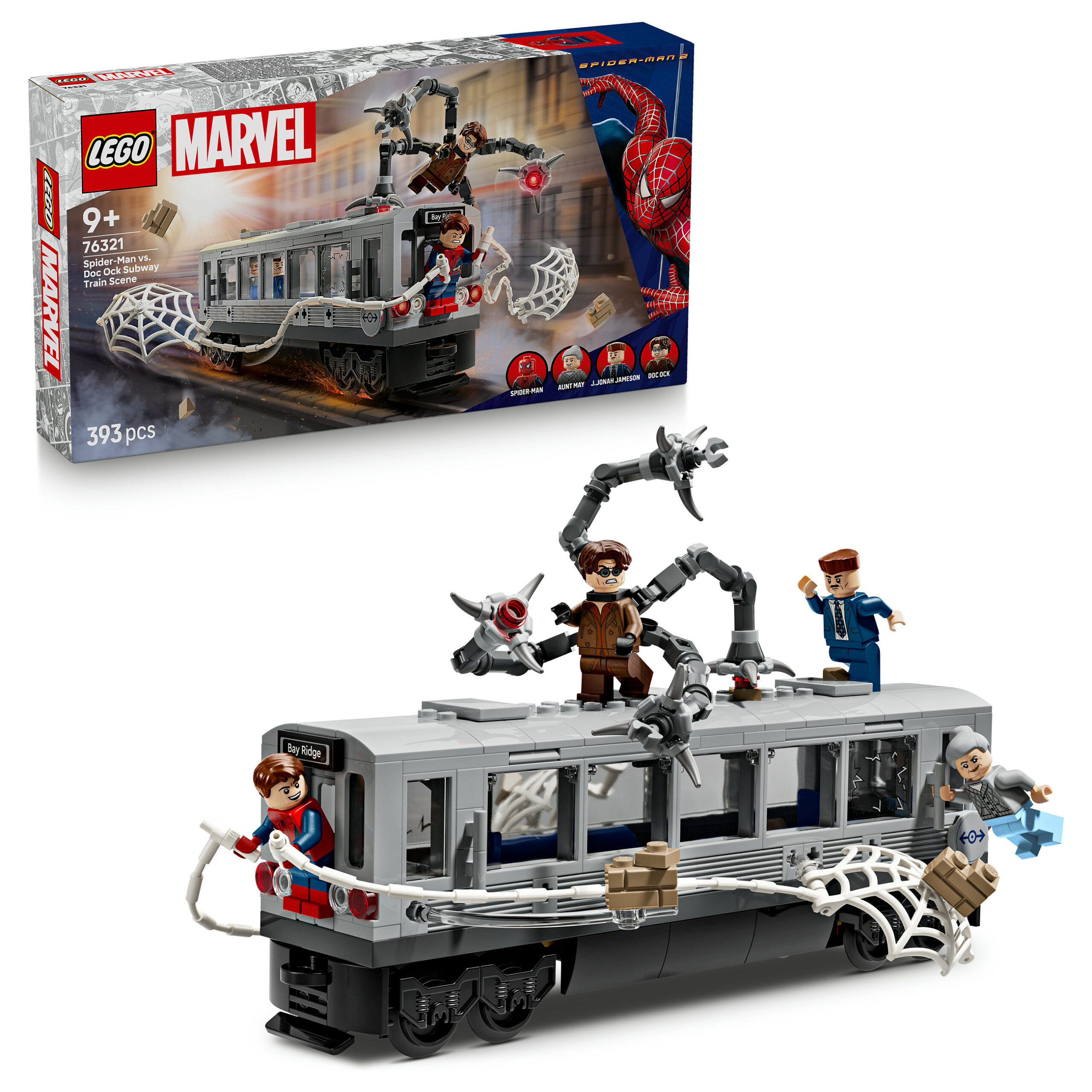 LEGO Marvel Super Heroes Spider-Man vs. Doc Ock: Subway Showdown 76321 - Figura 3