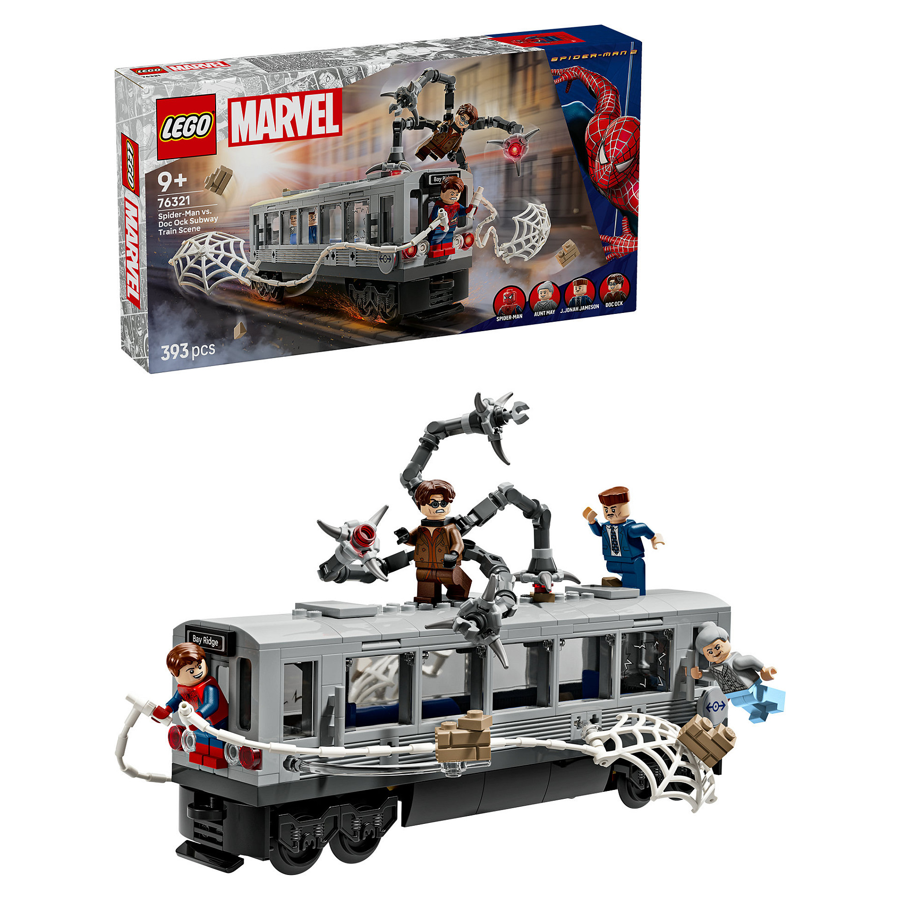 LEGO Marvel Super Heroes Spider-Man vs. Doc Ock: Subway Showdown 76321 - Figura 4